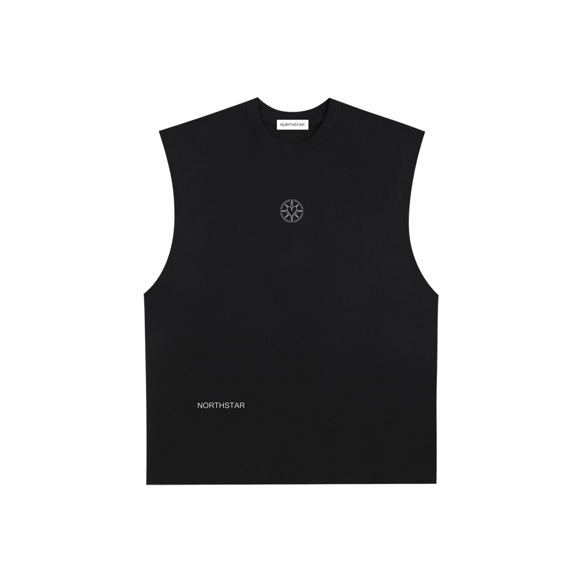 "Not a Run Club" Raw Edge Lightweight Cutoff