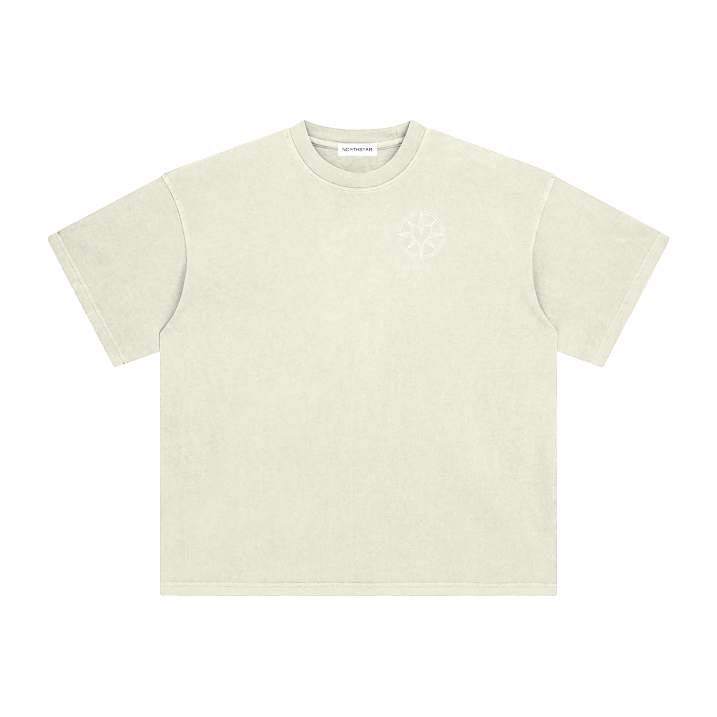 Box Cut Enzyme Wash Tee
