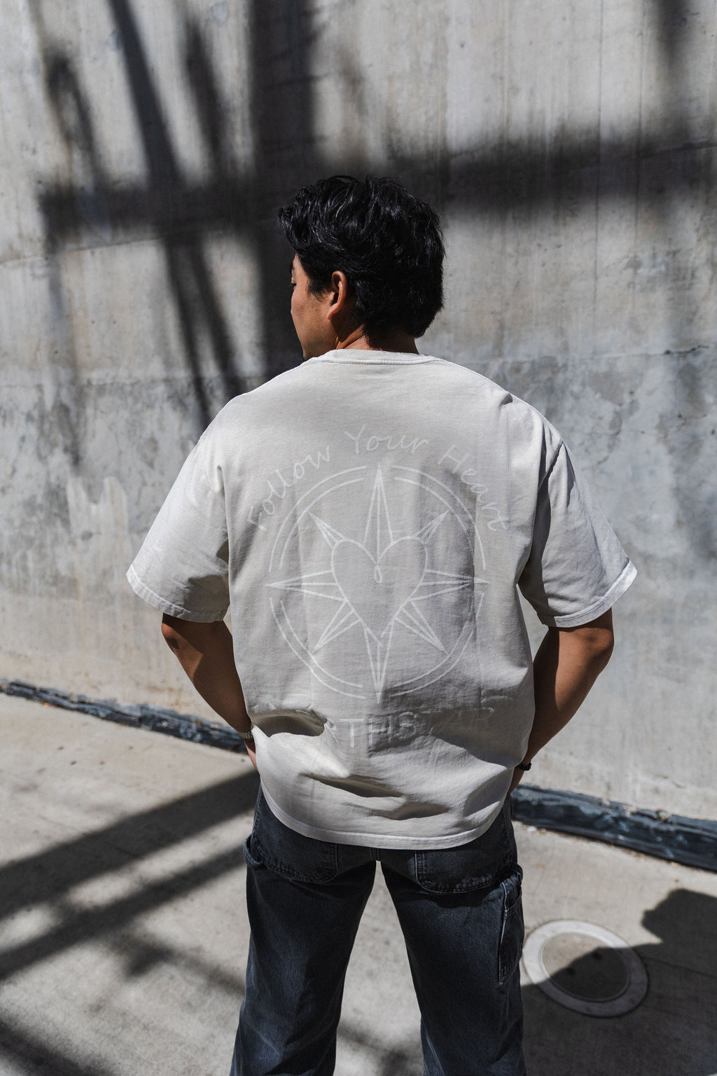 Box Cut Enzyme Wash Tee