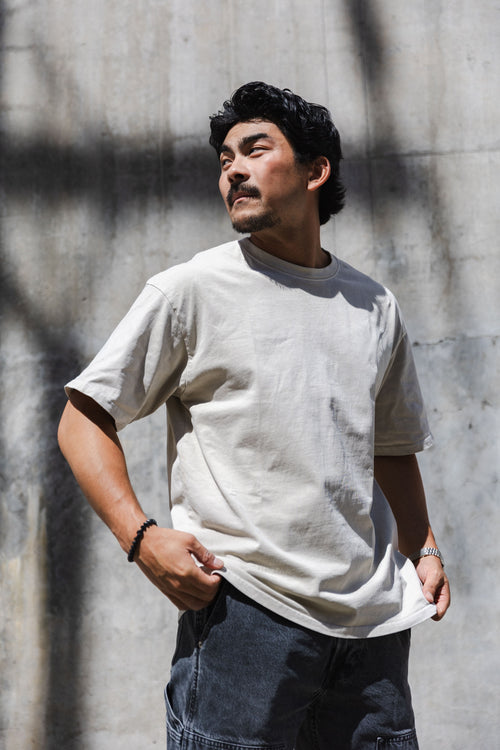 Box Cut Enzyme Wash Tee