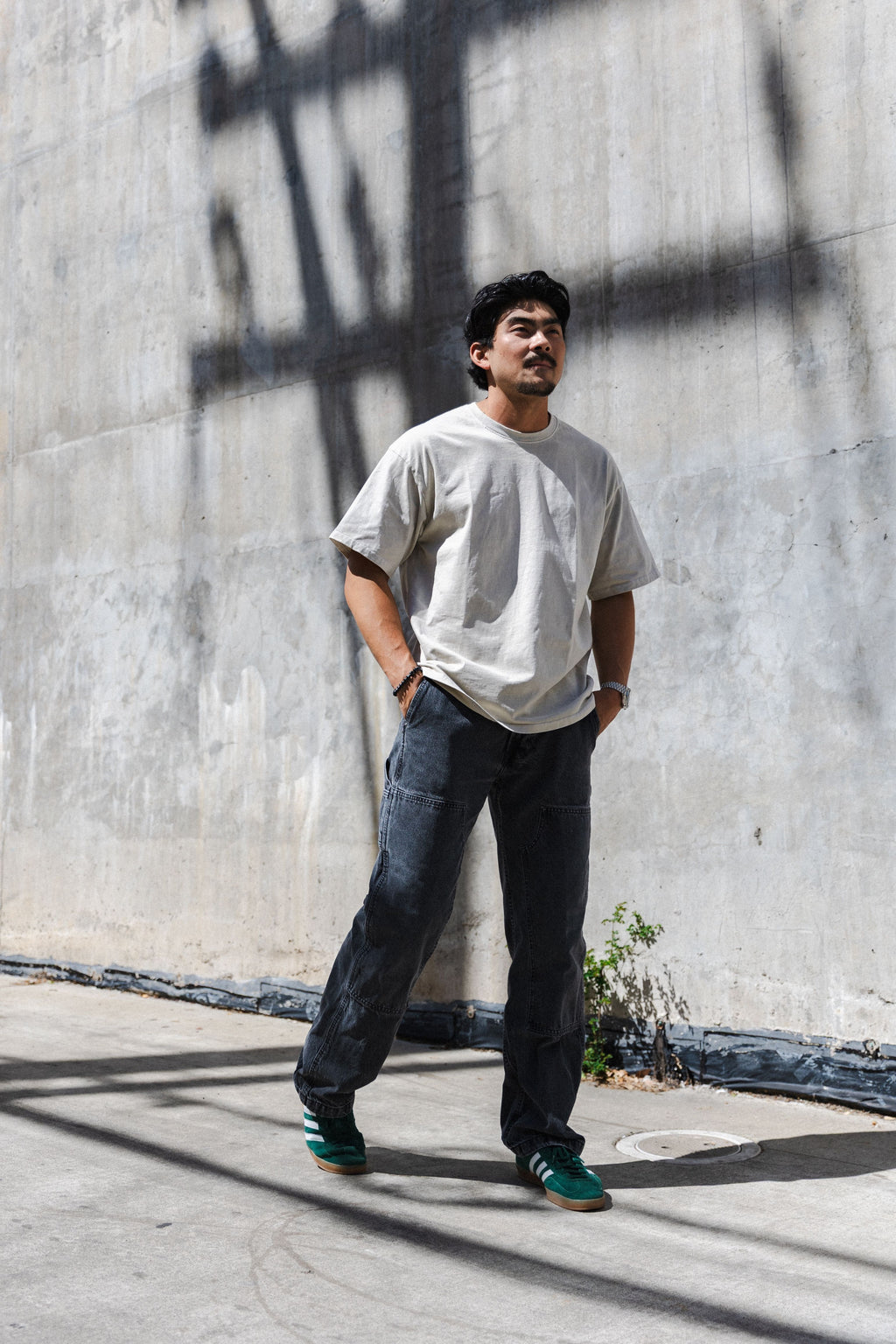 Box Cut Enzyme Wash Tee