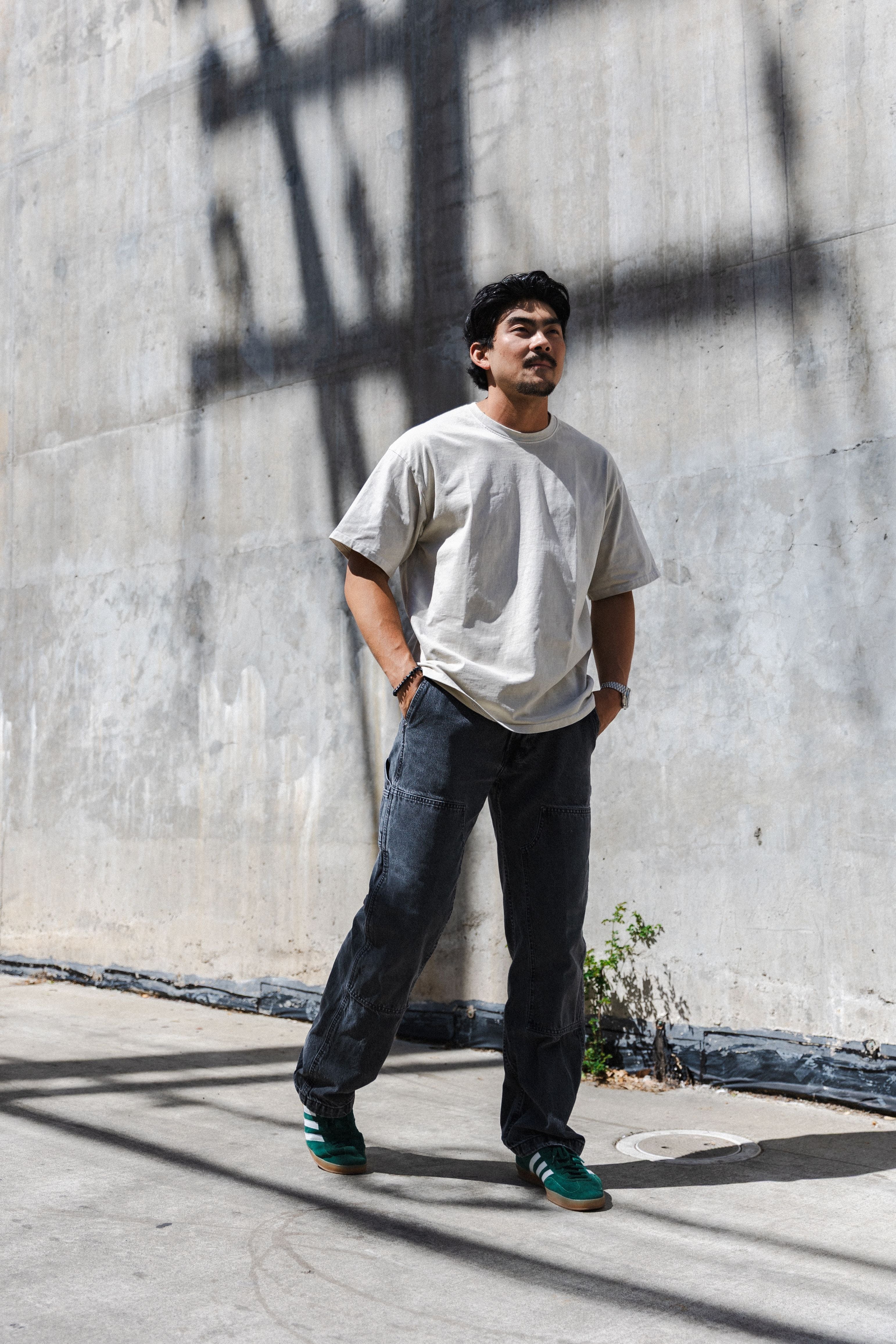 Box Cut Enzyme Wash Tee