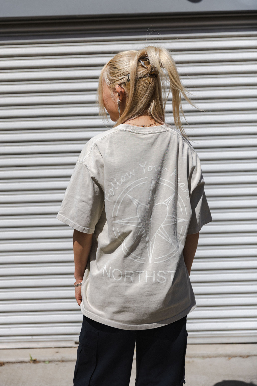 Box Cut Enzyme Wash Tee