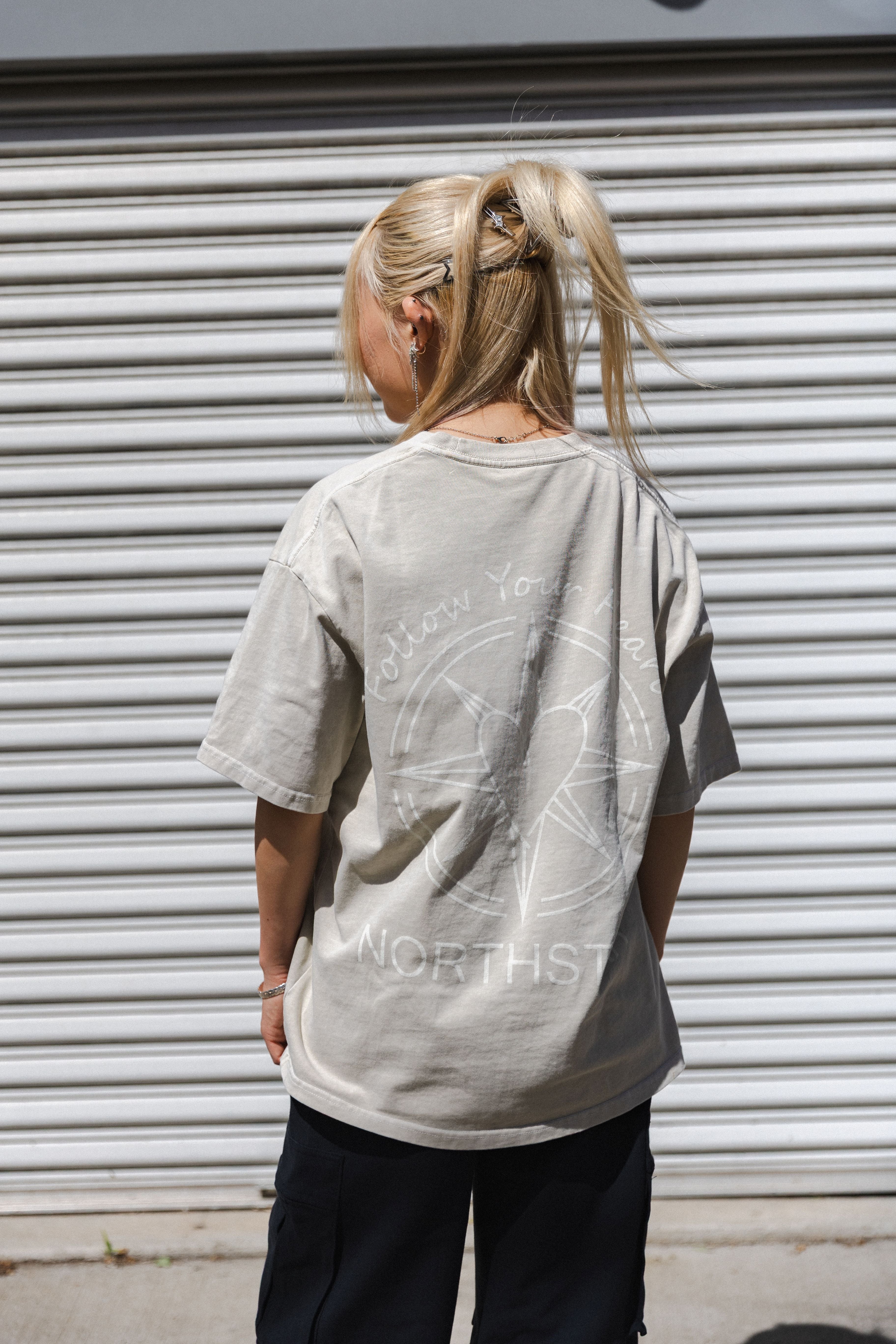 Box Cut Enzyme Wash Tee