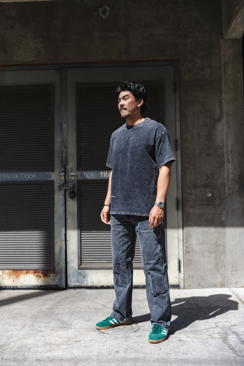 Heavyweight Oversize Snow Wash Tee