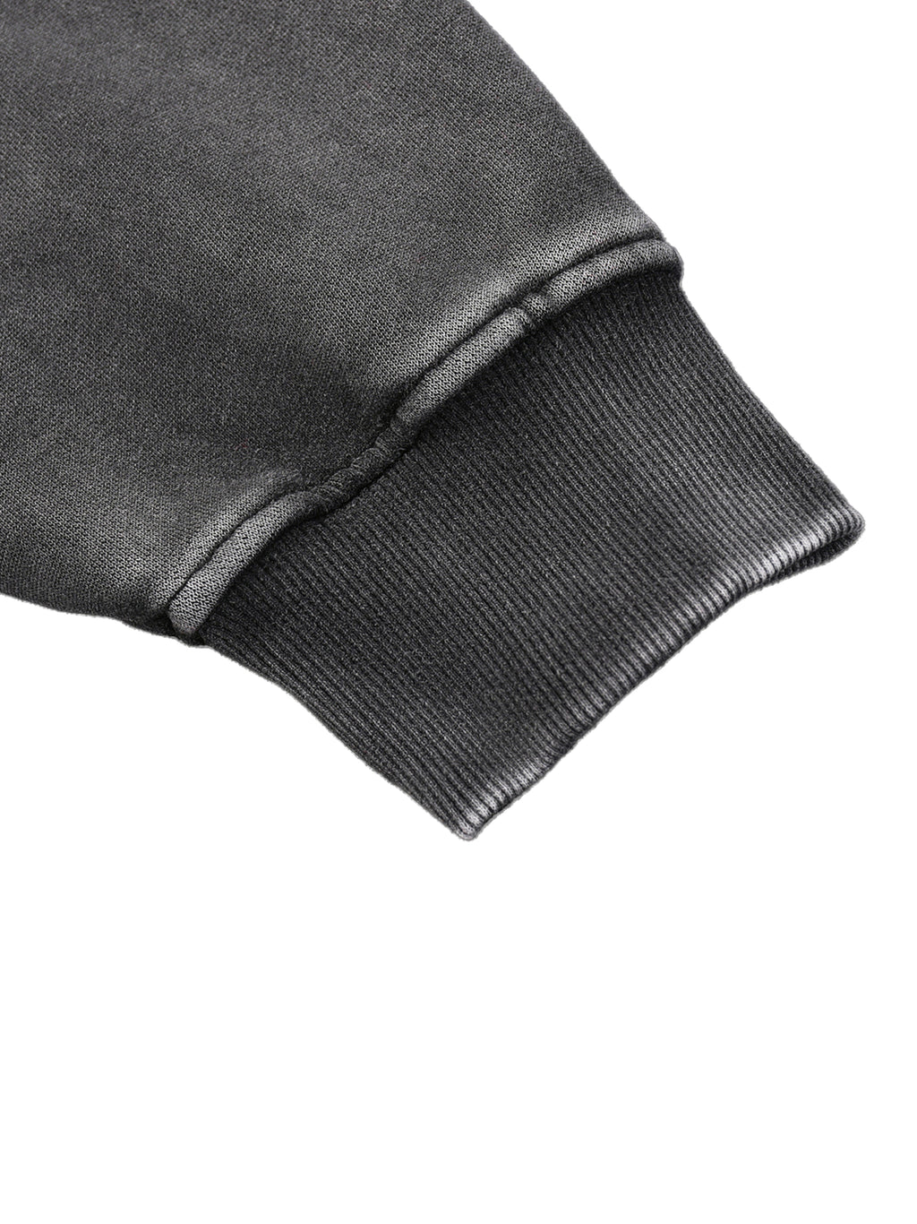 Oversize Snow Wash Fleece Hoodie